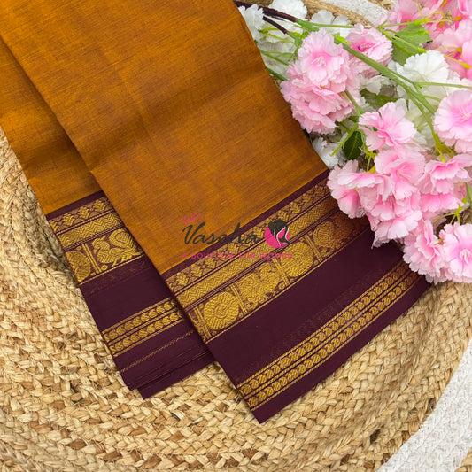 Kanchi Cotton Saree - VVKCS019