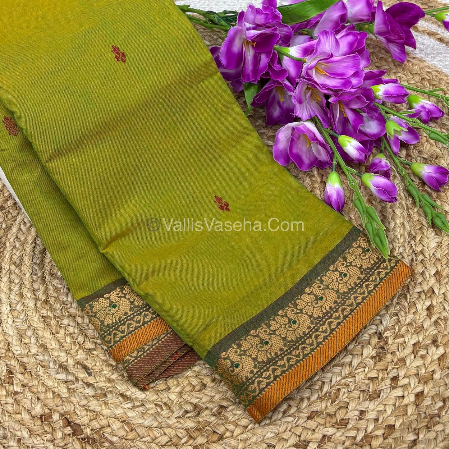 Kanchi Cotton Saree - VVKCS017