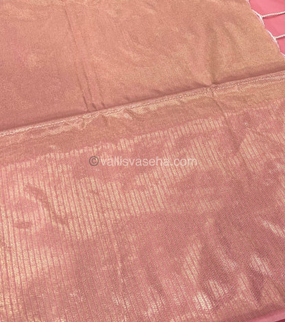 Semi Soft Silk - Pink Multi colors - VVSSS001