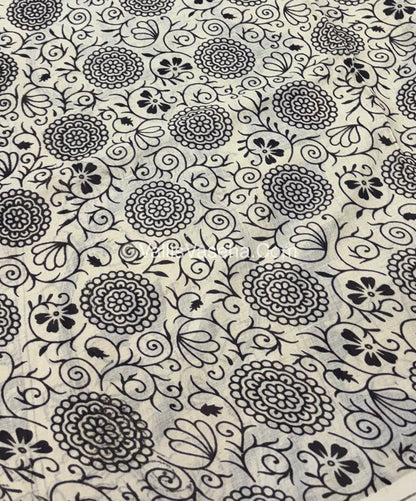 Pure Kalamkari Cotton Saree - VVPKC002