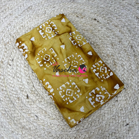 Blouse Bit - Pure Cotton - Batik Printed - 1 mtr - VVBB001