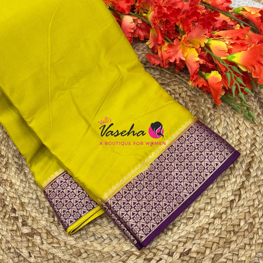 Semi Mysore Crepe Silk Variety  - VVSMC006