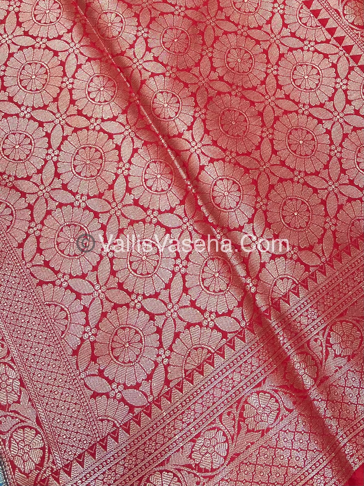 40% less - Offer Saree - Semi Soft Silk  Saree - VVDS005