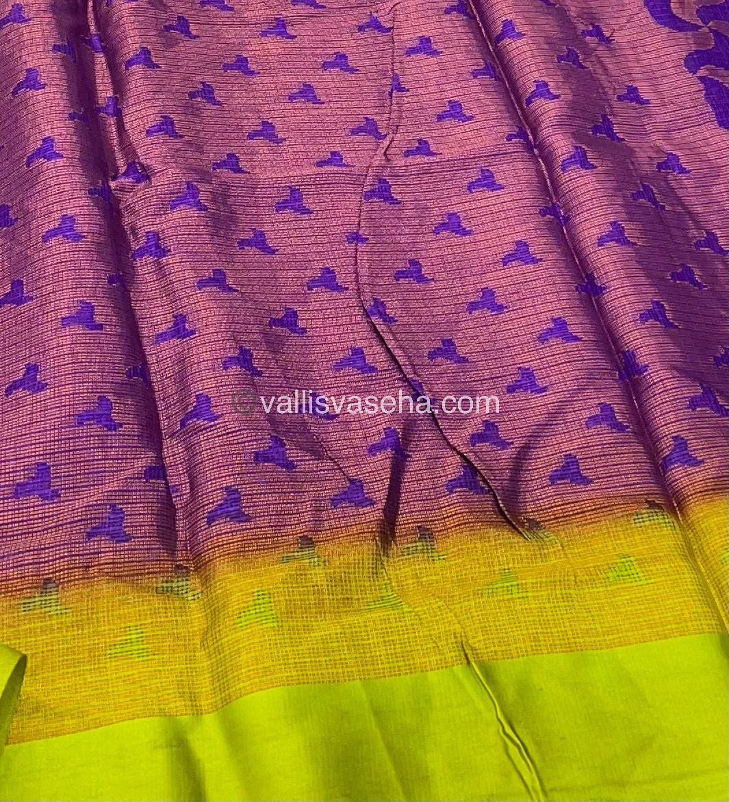 Mixed Cotton Brasso Saree - VVBS001