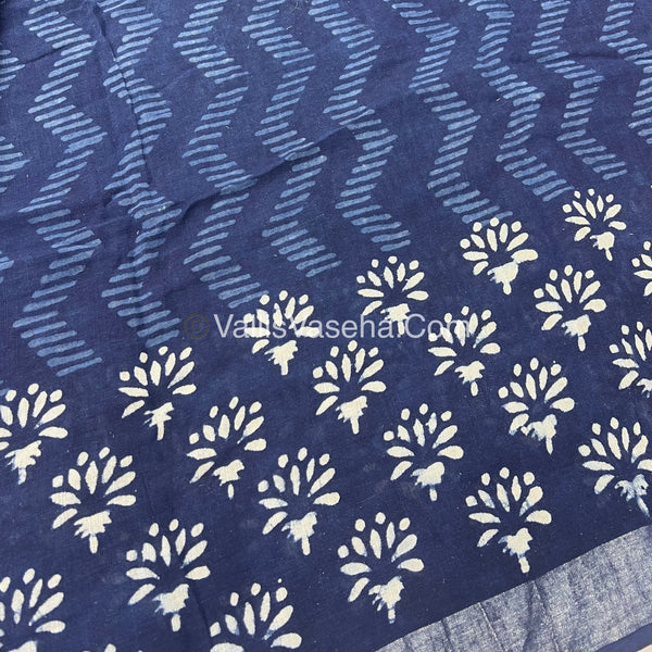 Linen Mixed Cotton Saree |VVLMP001