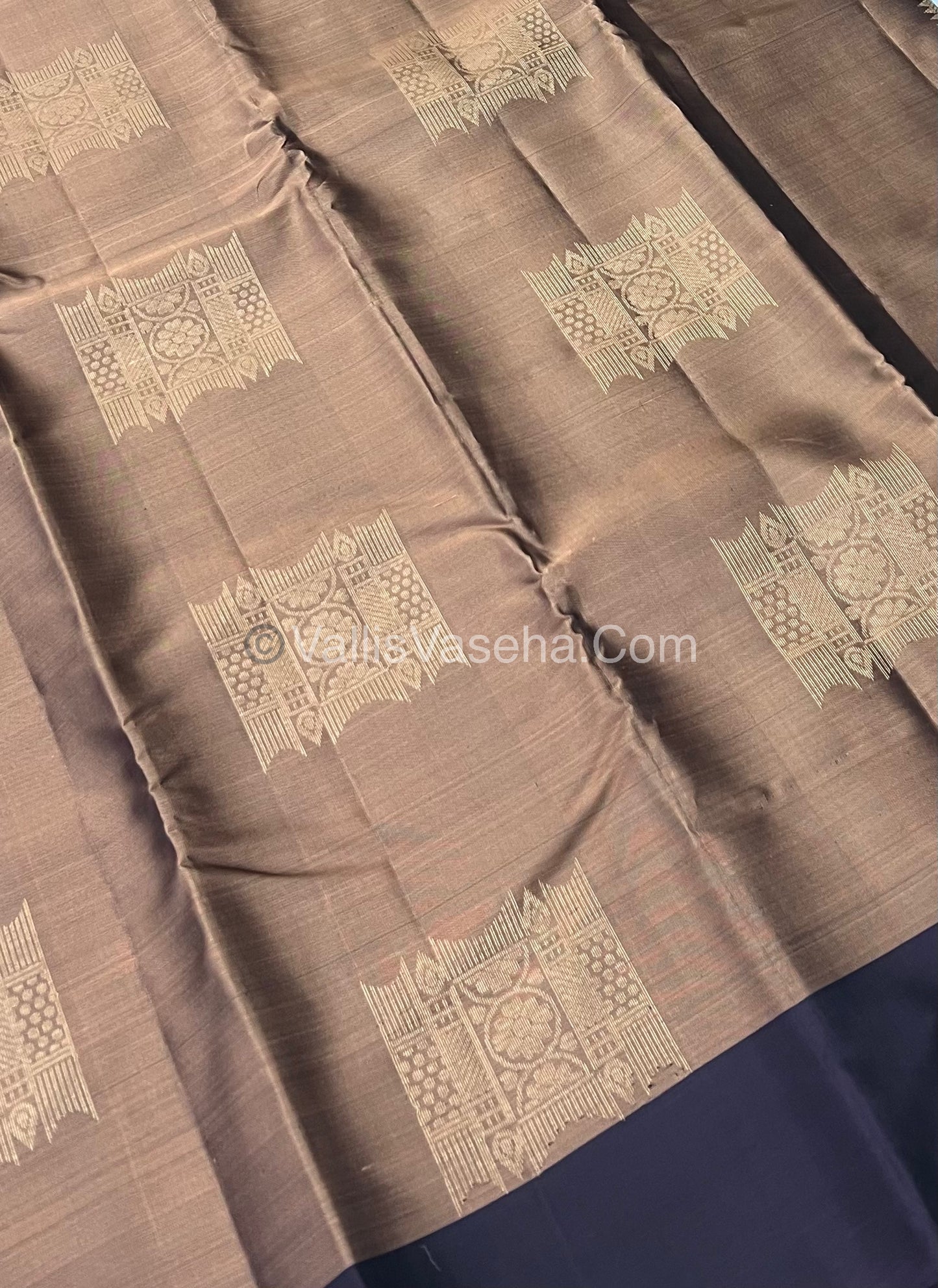 Half Mix - Pure Soft Silk Saree - VVPSS030