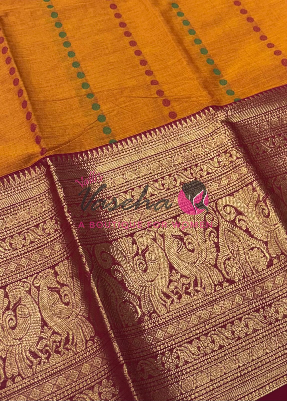 Kanchi Cotton Saree - VVKCS024