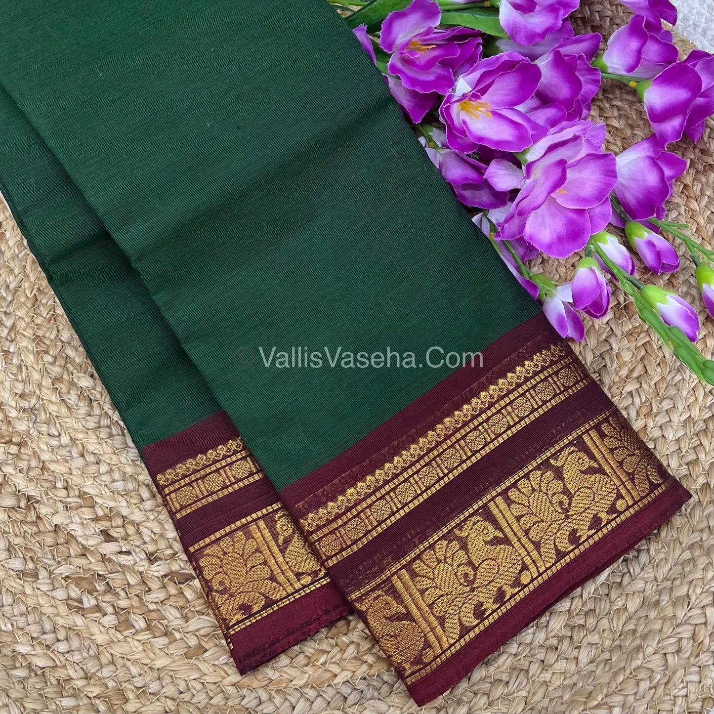 Kanchi Cotton Saree - VVKCS007
