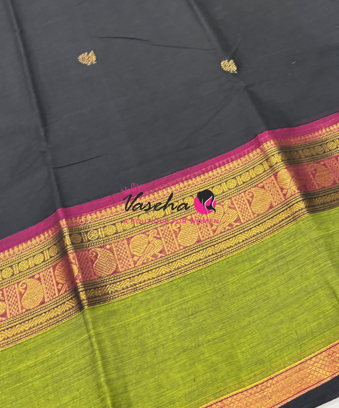 Kanchi Cotton Saree - VVKCS025