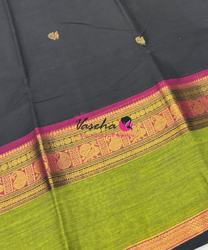 Kanchi Cotton Saree - VVKCS025