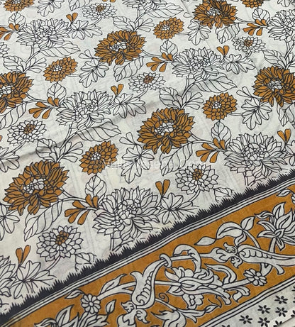 Pure Kalamkari Cotton Saree - VVPKC002