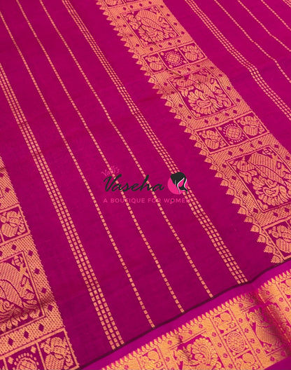 Semi Silk Cotton Saree | Lakshadeepam |VVSSC009