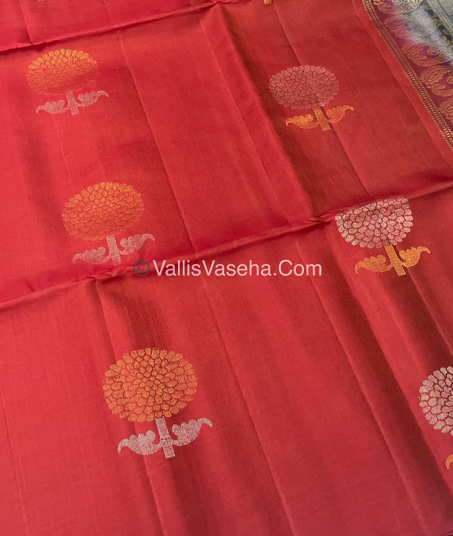 Pure Soft Silk Saree - Light weight - Border Less - VVPSS034