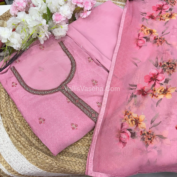 15%less - Offer Unstitched Material - Veenai Material - VVDUM003