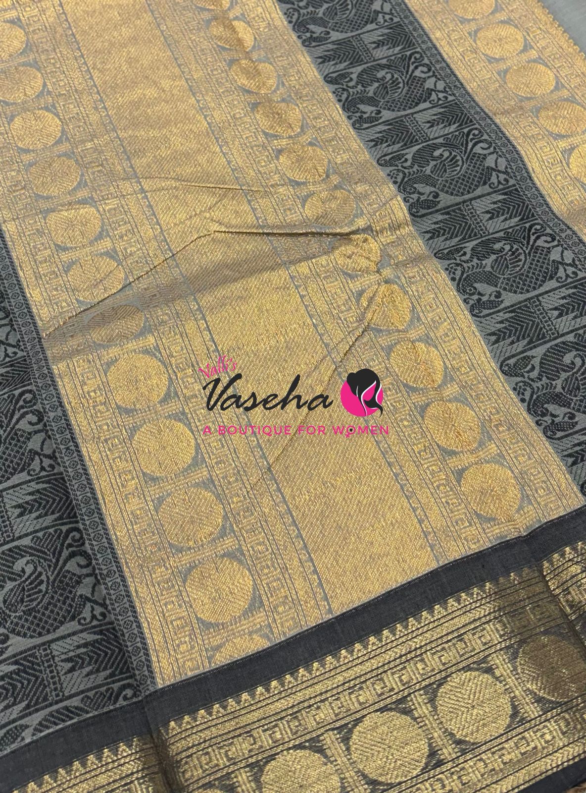 Kanchi Cotton Saree - VVKCS023