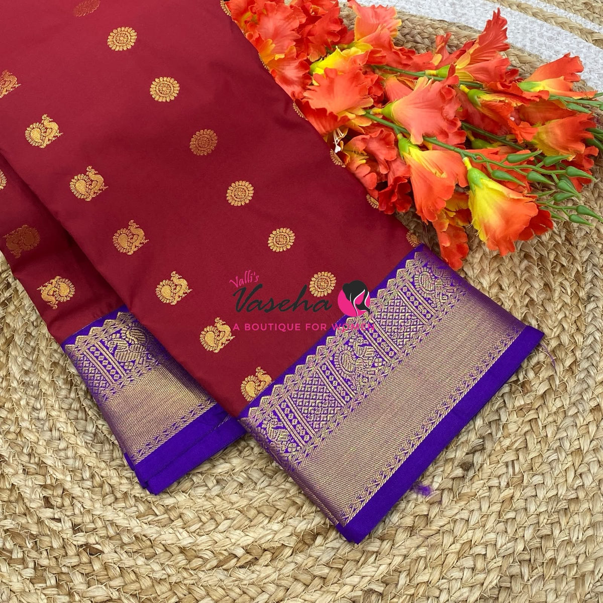 Semi Kanchi Silk - VVSKS015