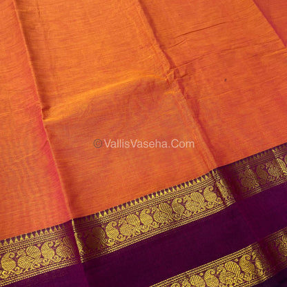 Kanchi Cotton Saree - VVKCS016