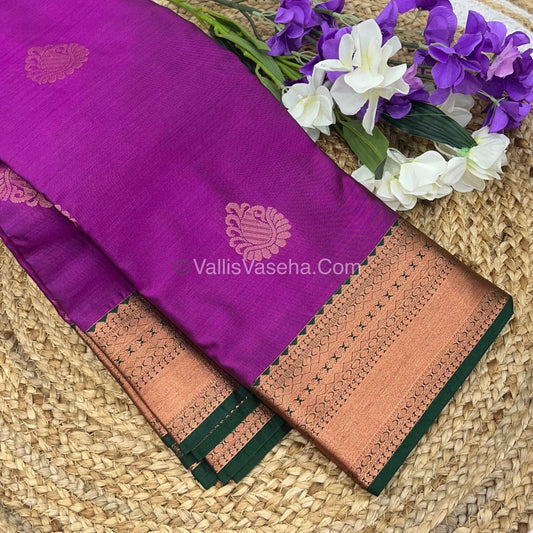 Semi Kanchipuram Soft Silk - VVSSS008