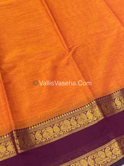 Kanchi Cotton Saree - VVKCS015