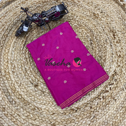 Blouse Bit - Pack Of 10pcs - Assorted-  Semi Silk - 1 mtr - VVBB005