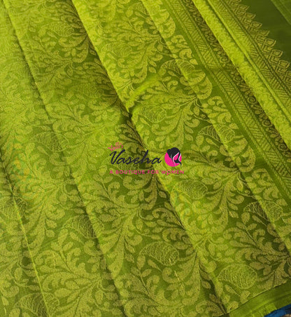 Half Mix - Pure Soft Silk Saree - VVPSS108
