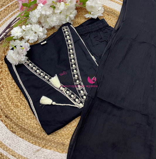 Readymade 3pc Set -Mixed Soft Cotton - VVRMS012