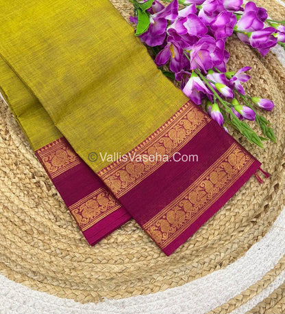 Kanchi Cotton Saree - VVKCS015
