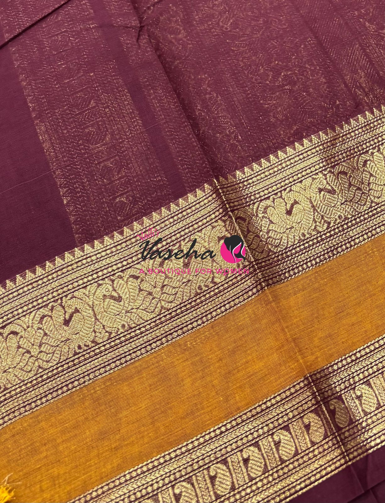 Kanchi Cotton Saree - VVKCS022