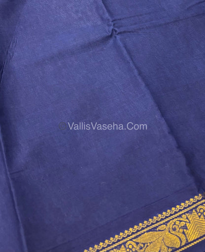 Sungudi Cotton Saree  - Kolam Print  - VVSKP001