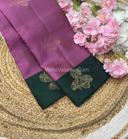 Half Mix - Pure Soft Silk Saree - VVPSS054