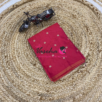 Blouse Bit - Pack Of 10pcs - Assorted-  Semi Silk - 1 mtr - VVBB005