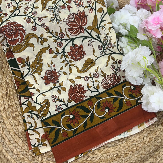 Pure Soft Mul Mul Cotton Sarees - VVMMC004