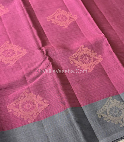 Half Mix - Pure Soft Silk Saree - VVPSS051