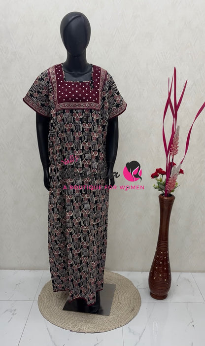 XL  Size - Nighties - Nighties - VVJN001