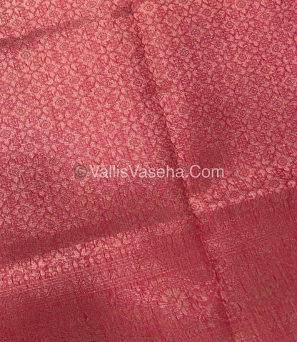 Fancy Saree - Mixed Variety -Peach Shade - VVFBS006