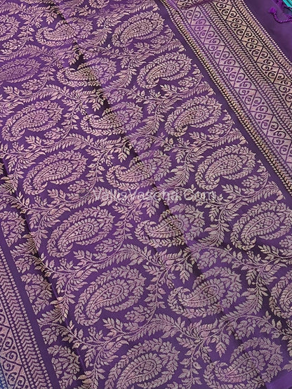 Half Mix - Pure Soft Silk Saree - VVPSS030