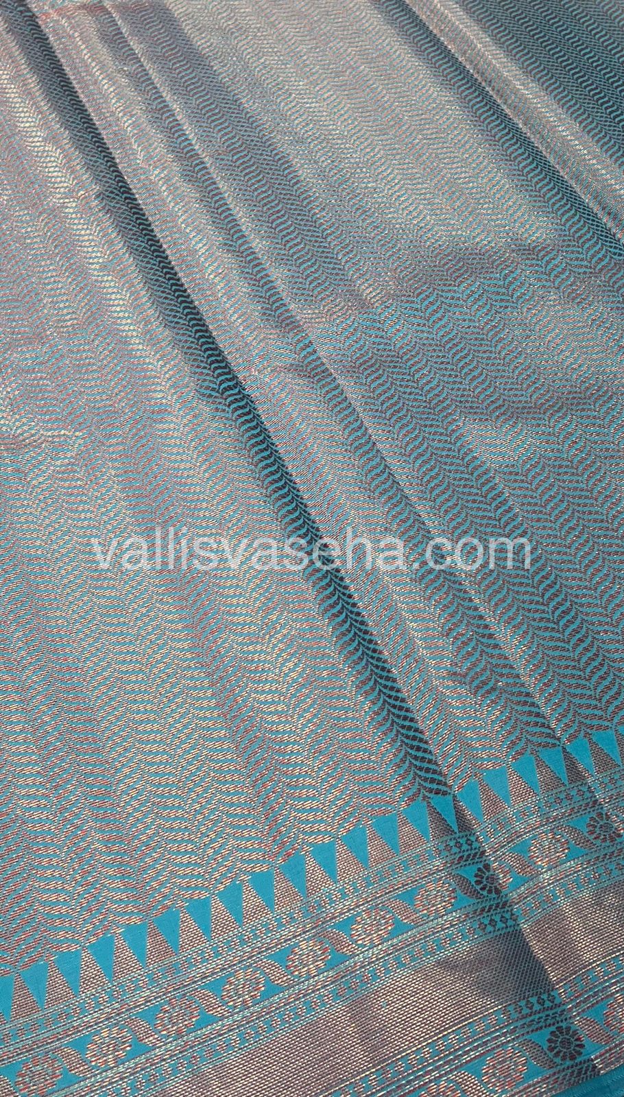 Banarasi - Copper Zari Saree - VVCZ001