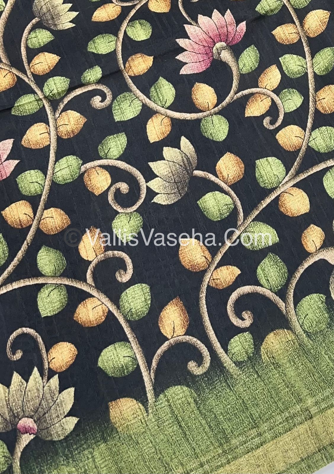 Art Silk / Semi Gicha Tussar Saree  - VVSGT002