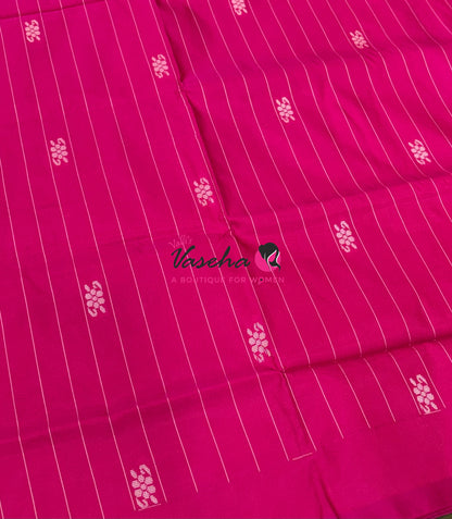 Vazhai Pattu Saree / Banana Pith - With Blouse - VVVPS003