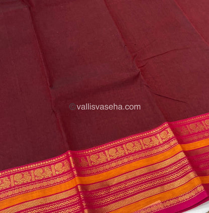 Kanchi Cotton Saree - VVKCS009