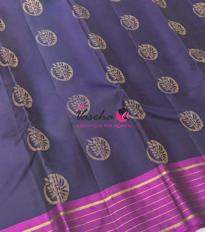 Half Mix - Pure Soft Silk Saree - VVPSS108
