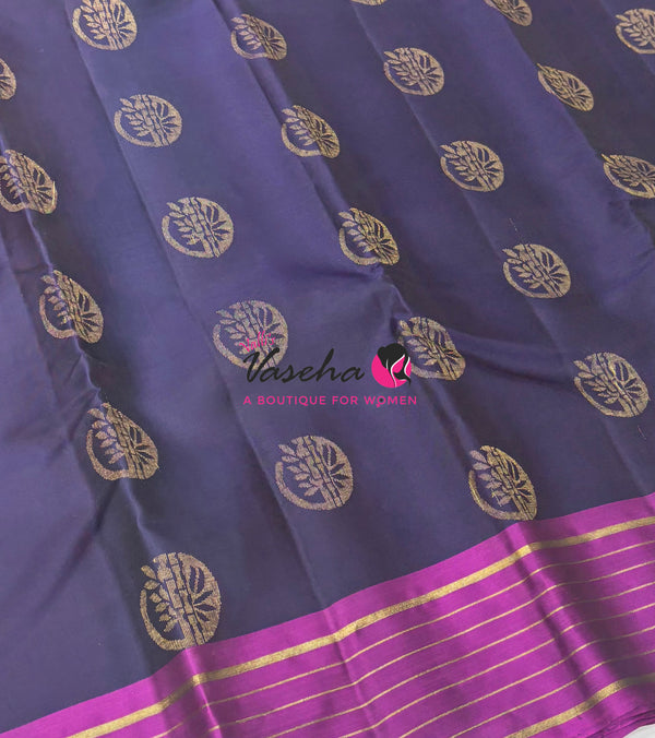 Half Mix - Pure Soft Silk Saree - VVPSS108