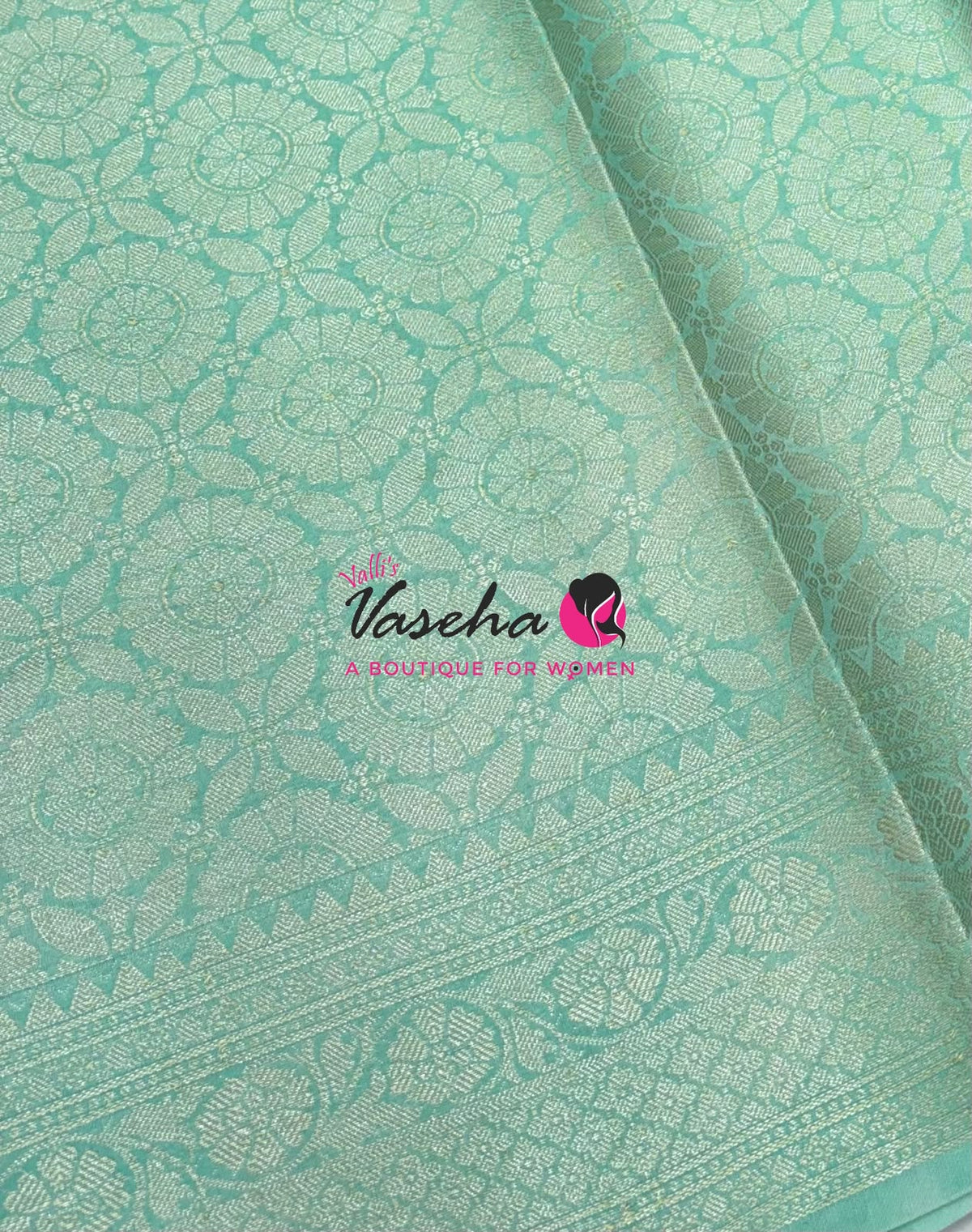 30% less - Offer Saree - Semi Banarasi Saree - VVDS009