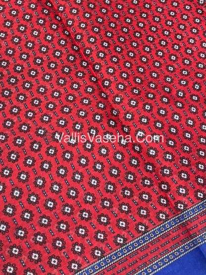 Pure Cotton Voile Saree | VVPVC003