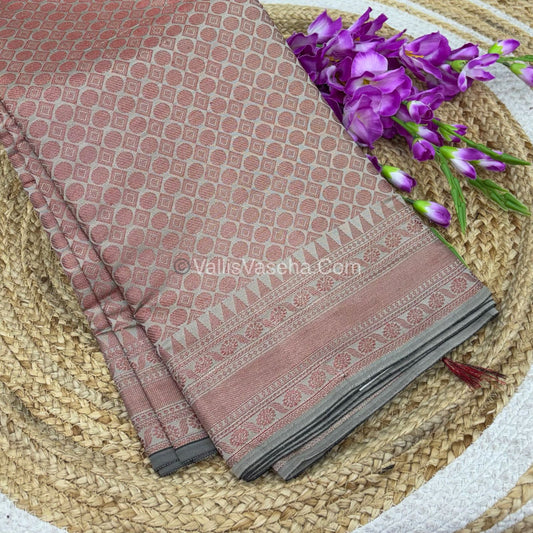 50% less - Offer Saree - Semi Banarasi Saree - VVDS003