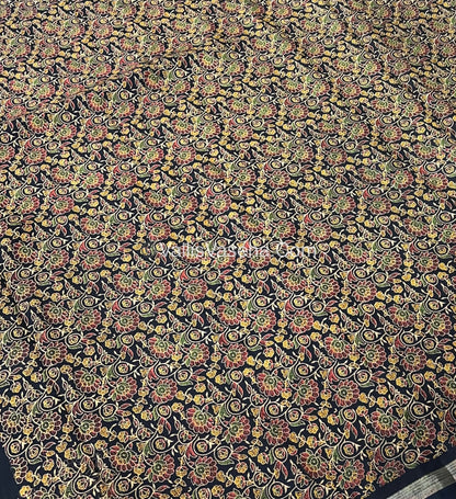 Casual Wear - Fancy Mixed Cotton - Black Shade - VVFMC001