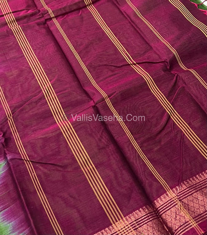 Dhaka Cotton Saree - VVDCS001