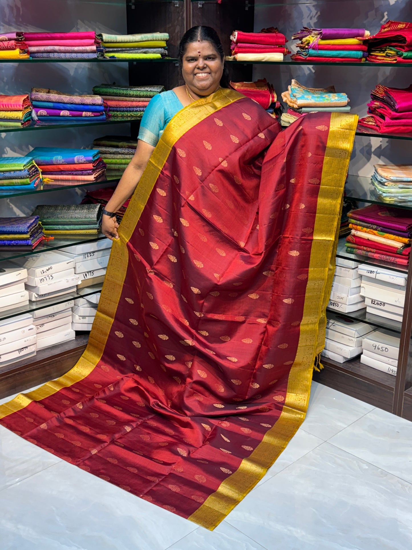 Pure Soft Silk Saree - Kanchi Border - VVPSS015