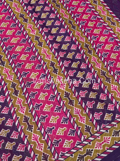 Pure Cotton Voile Saree | VVPVC003