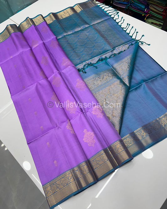 Pure Soft Silk Saree - Kanchi Border - VVPSS015